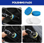 Qydipclin 34Pcs Car Detailing Kit, Car Detailing Brush Set, Car Wash Cleaning Kit, Car Detailing Brushes, Professional Car Care Kit for Interior Exterior Wheels, Blue - Image 3