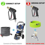 Short Pressure Washer Gun with 360° Swivel - Image 6