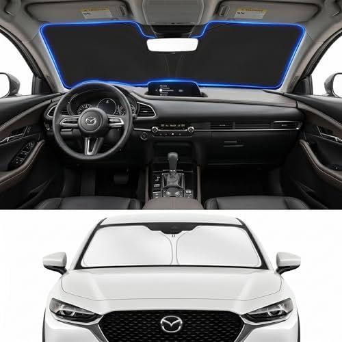 Custom Fit Windshield Sun Shade for Mazda CX30 CX-30 2019-2026 by Unknown