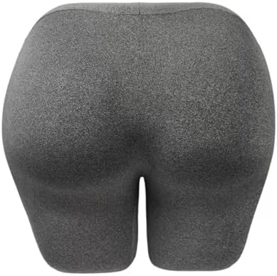 Wedge-Shaped Support Pillow for Lifting Legs and Knees, Memory Foam Intimate Pillow for Adults, Unique Hip-Shaped Cushion to Relieve Back Pressure-Detachable and Washable Coat.（Light Gray） - Image 2