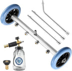 RIDGE WASHER Pressure Washer Undercarriage Cleaner, with Foam Cannon by RIDGEWASHER