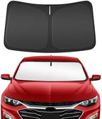 Windshield Sun Shade for 2016-2025 Che-vrolet/Chevy Malibu Compatible Accessories Foldable Design Sunblocker Protects from Sun Rays & Heat Damage by Unknown