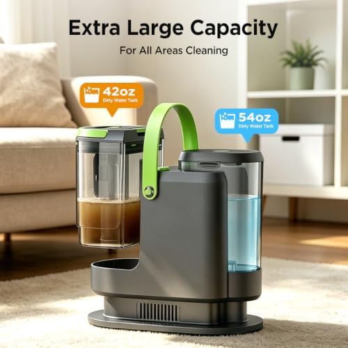 18Kpa Portable Carpet Cleaner Machine for Cars, Pets, Spot, Rug, Couch - Image 2