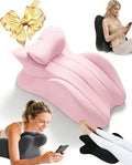 Couples Pillow for Intimacy 27 Degree = Just The Right Lift, Ergonomic Memory Foam Intimacy Comfort Pillow Hip & Back Support, All Perfect Position Easily Postures Wedge Pillow (Pink) by Unknown