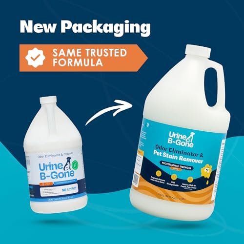 Urine B-Gone Enzyme Cleaner for Human, Cat & Dog Urine, Citrus, 1 Gallon - Image 2