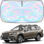for Subaru Outback 2020-2025 2026 Windshield Sun Shade - Custom Fit Subaru Outback 4-Layer Sunshade Foldable Front Window Sunshade Sun Visor Protector Block UV Rays Keep Your Car Cooler Accessories by Unknown