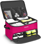 YOREPEK Golf Gifts for Men, 2 Layer Golf Trunk Organizer for 2 Pair Shoes | Waterproof Car Trunk Locker with Separate Ventilated Compartment for Balls, Tees, Clothes, Gloves, Birthday Gifts for Golfers - Image 4