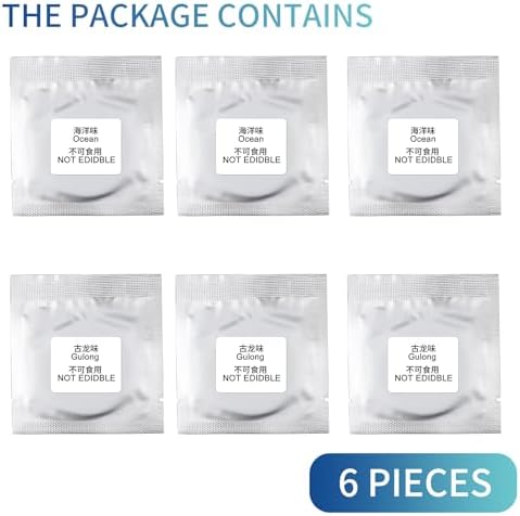 Kwak's 6 Packs Air Freshener Refill Tablets ，Individual Package Long Lasting Fresheners for Cars （2 Scents included Gulong Fragrance & Ocean） - Image 7