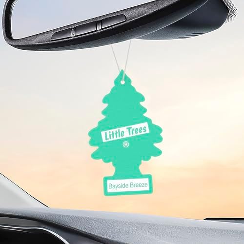 LITTLE TREES Car Air Freshener | Hanging Tree Provides Long Lasting Scent for Auto and Home | 24 Air Fresheners |Bayside Breeze - Image 5