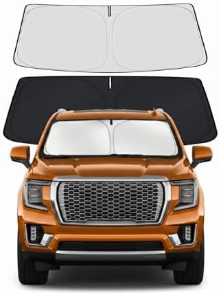 Custom Fit Windshield Sun Shade for GMC Yukon XL 2021-2026 by Unknown