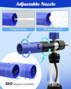 Mini Magnetic Suction Foam Cannon Fit for Most Car Washing Accessories Foam Cannon for Pressure Washing Accessories Washer with 1/4'' Quick Connector Adjustable Nozzle - Image 5