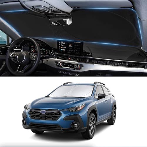 Sunshade for 2018-2025 2026 Subaru Crosstrek Wagon Windshield Sun Shade by INSAUTO