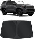 TINGLU Sun Shade for Toyota 4Runner 2025 2026 Accessories Windshield Sun Shade Window Shade UV Rays Protection Sun Visor Cover with Steering Wheel Sunshade Storage Bag by TINGLU
