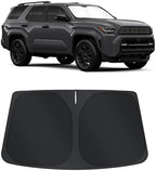 TINGLU Sun Shade for Toyota 4Runner 2025 2026 Accessories Windshield Sun Shade Window Shade UV Rays Protection Sun Visor Cover with Steering Wheel Sunshade Storage Bag by TINGLU