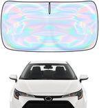 Windshield Sun Shade for Toyota Corolla 2020-2024 2025 2026-4 Layers Sunshade Compatible with Toyota Corolla Foldable Front Window Sunshade Sun Visor Protector Block UV Rays Keep Your Car Cooler by Unknown
