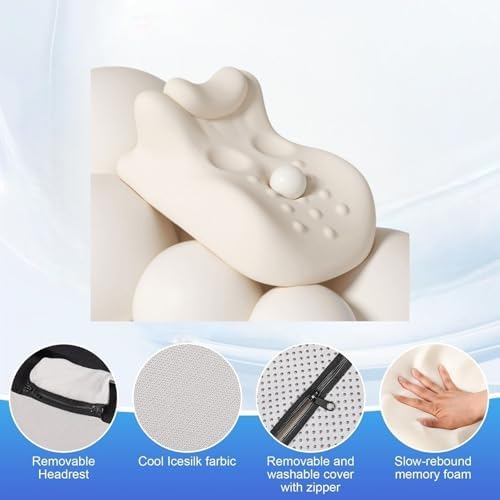 Ergonomic memory cotton hip pillow, which can relieve back pressure, waterproof and washable sheath, and bedroom posture support pillow can improve sleep quality and enhance intimacy. (purple) - Image 6