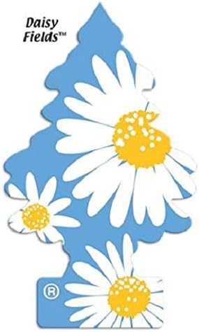 LITTLE TREES 076171673473 Daisy Fields Hanging Paper Tree for Home or Car, 6 Pack - Image 3