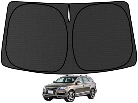 Q7 Customized Windshield Sun Shade for 2016-2025 2026 Q7 Front Window Sunshade Visor Protector Foldable Blocks UV Rays Keep Car Cooler Accessories by aatoppus
