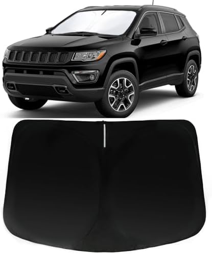 Windshield Sun Shade for Jeep Compass 2017-2025 by PAIMOHO
