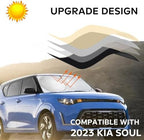 INSAUTO for Soul Windshield Sun Shade Window Sunshade Custom-fit 2020-2026 Kia Soul Wagon Windshield Cover Foldable Sun Visor Thicken 4-Layer Reflective Protector Block UV Rays Car Accessories - Image 5