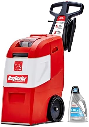 Rug Doctor Mighty Pro X3 Commercial Carpet Cleaner with Oxy Cleaner Pack by RugDoctor