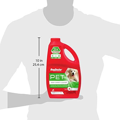 Rug Doctor Pet Stain & Odor Carpet Cleaner, 3x Action Pro-Enzymatic Formula - Cleans, Deodorizes, Deters Remarking 48 oz., Protects Against Future Accidents, CRI Certified - Image 7
