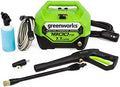 Greenworks 1800 PSI (1.1 GPM) Electric Pressure Washer PWMA Certified by Unknown