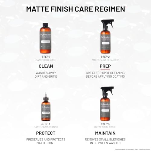 Dr. Beasley's - MP20D12 Matte Paint Cleanser -12 oz., Easily Removes Grease and Heavy Soil, Safe On All Matte Surfaces, Readily Biodegradable - Image 6