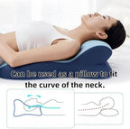 Ergonomic Memory Foam Wedge Pillow for Couples – Intimacy Pillow, Prone Pillow for Sleeping, Breathable Positioning Support for Back Pain Relief, Reading & Massage – Removable Cover (Beige) - Image 3