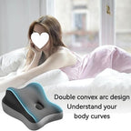 Couple Hip pad, Multifunctional Diagonal Pillow, Pregnant Women Furniture Pillow Support Pillowcase Read a Book on The Bed and sit at Home with a Memory Sponge. (Grey) - Image 7