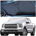 Windshield Sun Shade, Reflective Sunshade for Car Windshield with Mirror Cut-Out, Blocks 99% UV Rays & Keeps Vehicle Cool, Fits Cars, Trucks, SUVs & Vans, Fade-Resistant, (X-Large) by Autopect