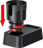Car Cup Holder Expander with Adjustable Base, Cupholder Extender Holder for Car Compatible with Hydro Flasks 32/40 oz, Fits Yeti 24/36/46 oz, Other Large Bottles in 3.4"-3.8" - Image 5
