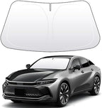 Front Windshield Sun Shade Custom Fit Compatible for Toyota Crown 2022-present Sunshade Foldable UV Ray Reflector Sun Visor Protector Shield Cover Reflective (for Toyota Crown 2022-present) by akarin
