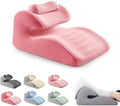 Multifunctional Couple Pillow, Wedge Pillow for Adult Play, Intimacy Pillow for Couples - Memory Foam Butt Cushion for Deeper Comfort,Pink by iuscacey