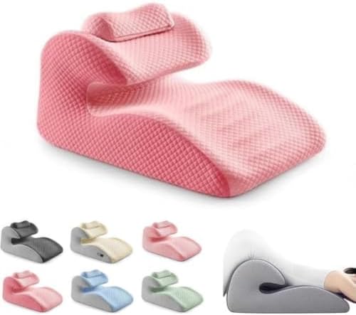 Multifunctional Couple Pillow, Wedge Pillow for Adult Play, Intimacy Pillow for Couples - Memory Foam Butt Cushion for Deeper Comfort,Pink by iuscacey