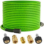PWACCS Pressure Washer Hose, 50 FT x 1/4", 3600 PSI, M22 Fittings by PWACCS