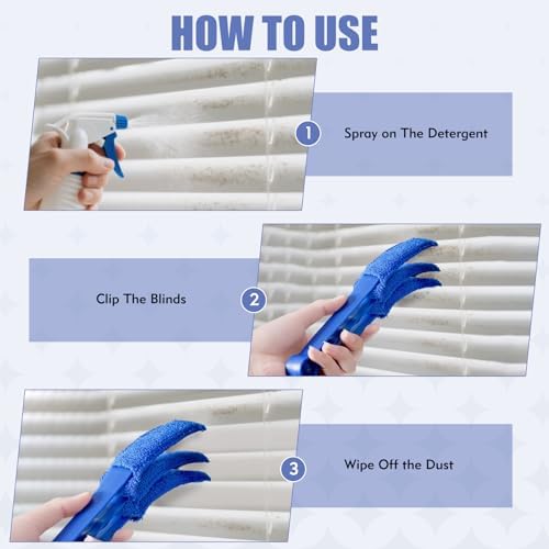 2 Pcs Blind Cleaner Duster Tool - Image 3