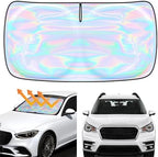 Windshield Sun Shade for Subaru Ascent 2019-2025 2026-4 Layers Sunshade Compatible with Subaru Ascent Foldable Front Window Sunshade Sun Visor Protector Block UV Rays Keep Your Car Cooler by Unknown