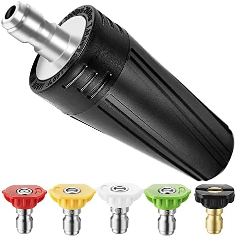Pressure Washer Turbo Nozzle Kits, 3400 PSI 4.0 GPM by Coyardor
