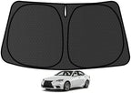 IS300 IS350 IS500 IS250 IS200t Customized Windshield Sun Shade for 2014-2026 IS300 IS350 IS500 IS250 IS200t Front Window Sunshade Visor Protector Foldable Blocks UV Rays Keep Car Cooler Accessories by aatoppus