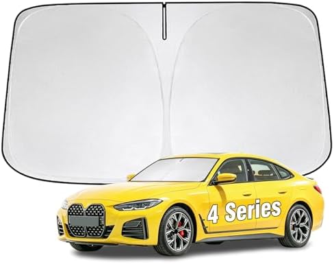 Windshield Sun Shade for BMW 4 Series 2014-2026 Sunshade by YIZHUOMY