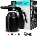 Electric Foam Sprayer, 2L Cordless Rechargeable Car Wash Foam Cannon by VSSOC