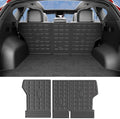 Xipoo Backrest Mat Compatible with 2022-2024 2025 2026 Tucson | TPE Trunk Mat (NO Hybrid) Cargo Liner Replacement For 2022-2025 2026 Tucson Accessories (Backrest Mat) by Xipoo