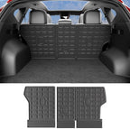 Xipoo Backrest Mat Compatible with 2022-2024 2025 2026 Tucson | TPE Trunk Mat (NO Hybrid) Cargo Liner Replacement For 2022-2025 2026 Tucson Accessories (Backrest Mat) by Xipoo