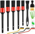 REGUICORP 13PCS Car Detailing Brush Set, Car Detailing Brush Kit, Ultra No Soft Scratch Detailing Brush, Car Cleaning Brushes for Interior or Exterior - Professional Dusting Cleaning Supplies by REGUICORP