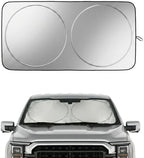 Ford F150 Windshield Sun Shade, Custom Fit Foldable Front Window Sunshade Visor, Blocks UV Rays and Heat, Keeps Interior Cooler, Fits 1990–2025 Models by Nwgl