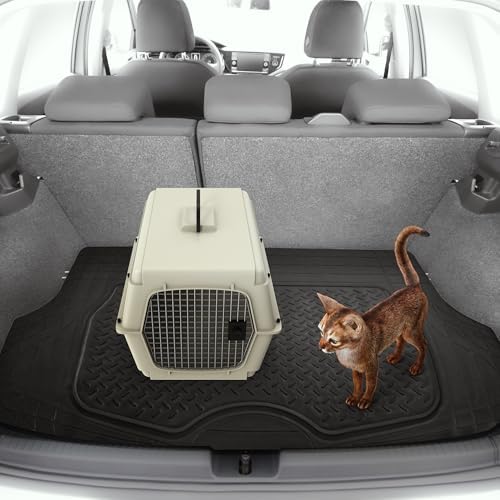 FH Group ClimaProof Universal Cargo Mat – All-Weather, Trimmable Trunk Mat (48" W x 32" D) – Fits Most Cars, SUVs & Trucks – Gray - Image 5