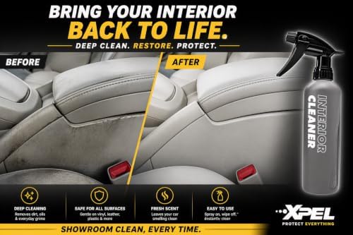 XPEL Interior Cleaner, 16 oz, Multi-Surface Auto Detail Spray Cleaner Kit - Image 4
