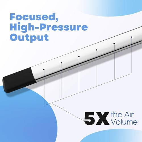 Threlaco 39" Air Filter, Radiator Cleaning Wand for High Efficiency Cooling Systems and Radiators, Air Cleaning Wands for Blow out Wash out Kit, Home Car Truck Power Washer Wand - Image 3