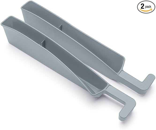 Car Seat Gap Filler, Seat Gap Organizer with Phone Holder, Car Seat Accessories, Car Organizer Fit Car SUV Truck-2PCS Gray by Unknown